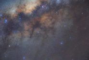 Captivating image of the Milky Way Galaxy illuminating the night sky with vibrant stars and cosmic clouds.